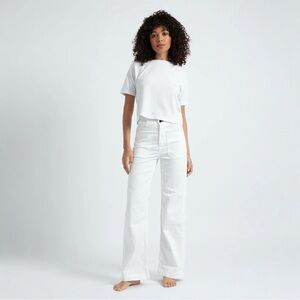 ASKK NY Sailor Twill Pants White
